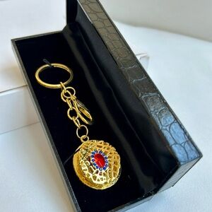 Beijing Birds Nest Stadium Key Chain with Gift Box